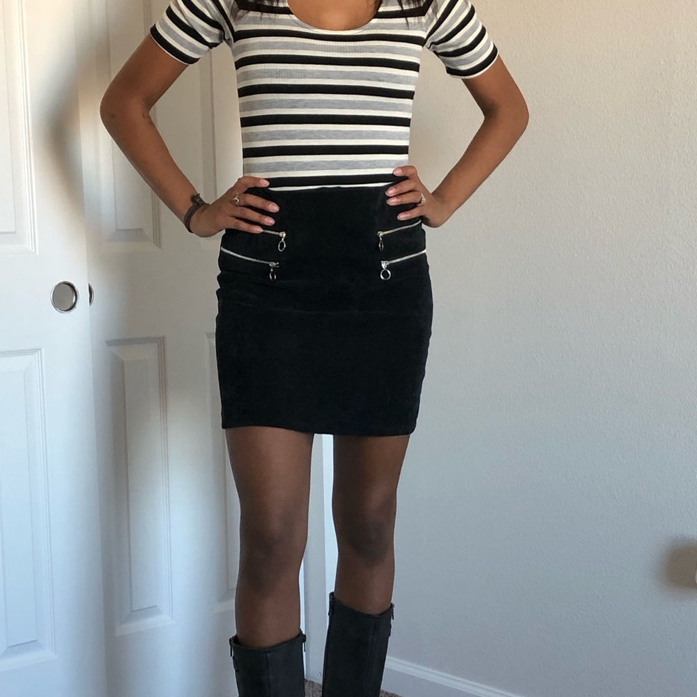 Corduroy skirt
